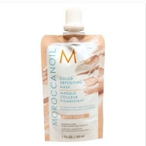 Moroccanoil Rose Gold Color Depositing Mask Two Packets